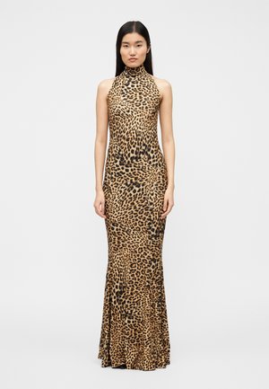 HALTER TURTLE FISHTAIL GOWN - Dzsörzéruha - multi-coloured