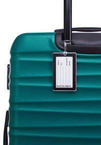 WITTCHEN LARGE SUITCASE WITH LUGGAGE TAG FROM ABS - Trolley - green
