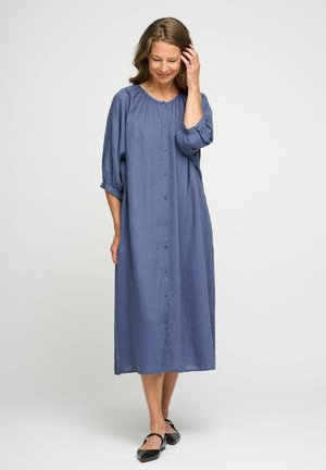 Shirt dress - sea blue