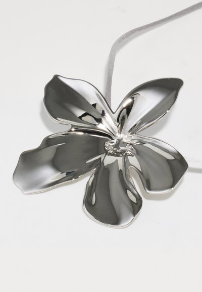 HUGO KREIT FLORAL LACET - Collar - silver-coloured