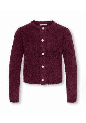ONLY GIRLS, KOGPIUMO - Gilet - mauve wine