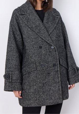 Halflange jas - black