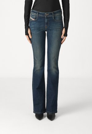 EBBEY - Bootcut jeans - dark blue