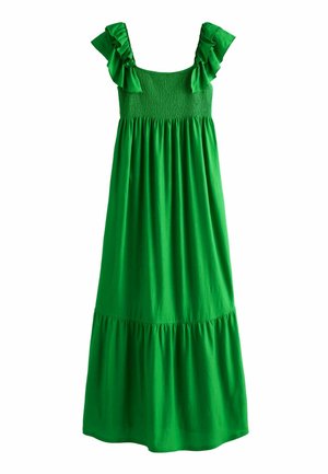 TALL FIT - RUFFLE SLEEVE - Maxiklänning - green