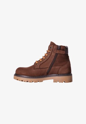 Morelli, SCARPONCINI DA BAMBINO STILE ROCCIA - Veterboots - marrone
