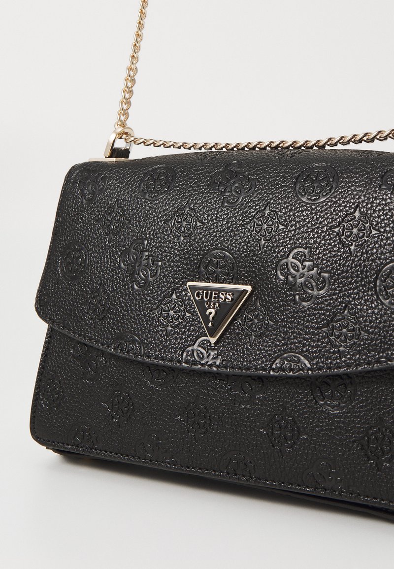 GUESS Borsa A Tracolla Double Zip Xbody W Vtl Zip Torino - HMTOSAP4218 - Colore Nero - 3