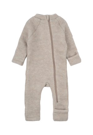 Salopetă bebeluși - melange offwhite