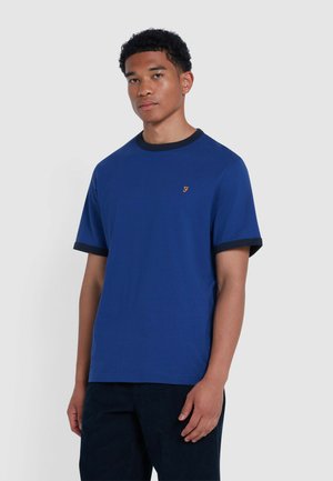 GROVES RINGER - Basic T-shirt - dusk blue
