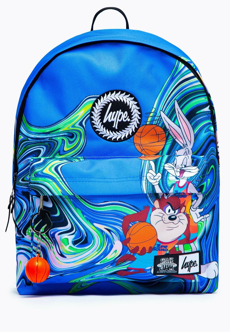 Hype SPACE JAM TAZ AND DAFFY DUCK MARBLE Tagesrucksack blue/blau