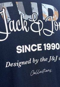 Jack & Jones PLUS SIZE  - T-shirts print - sky captain