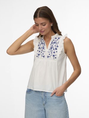 Vero Moda VMHANNAH  - Top - snow white