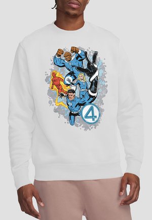 FANTASTIC FOUR THE FIRST FAMILY TOGETHER - Sweatshirt - white