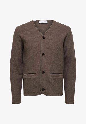 Selected, Wool - Gilet - morel