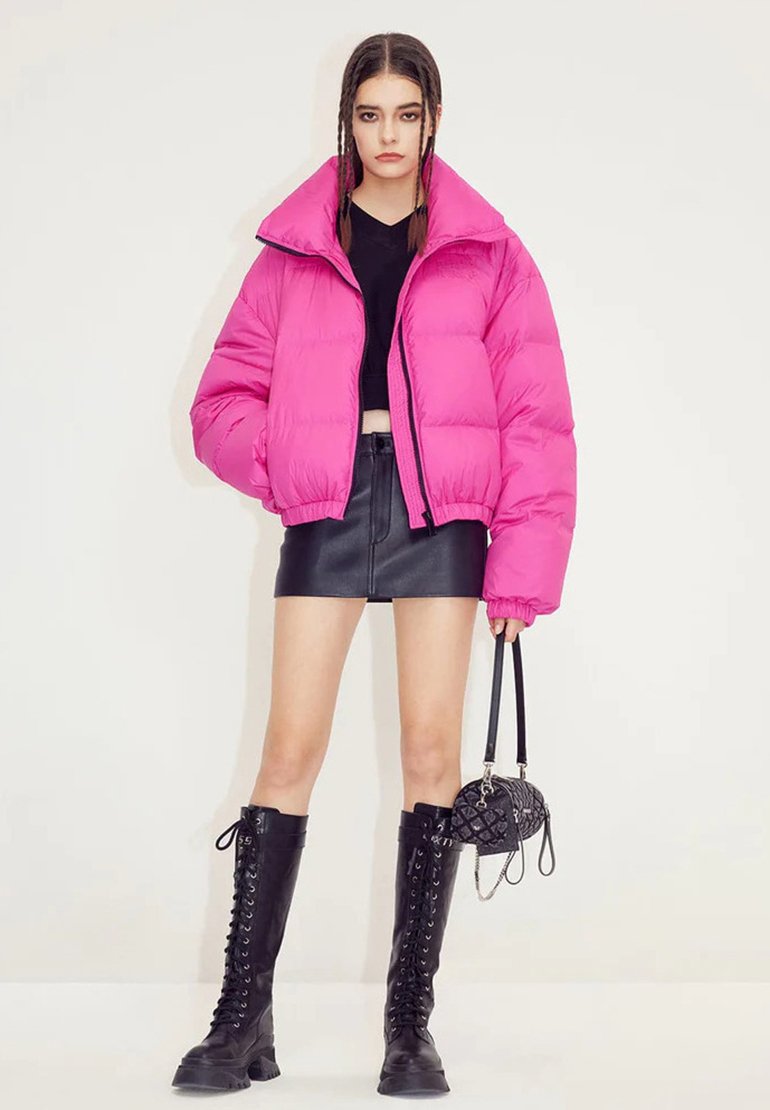 Miss Sixty Down jacket - pink - Zalando