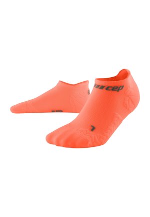 COMPRESSION ULTRALIGHT NO SHOW - Socks - coral