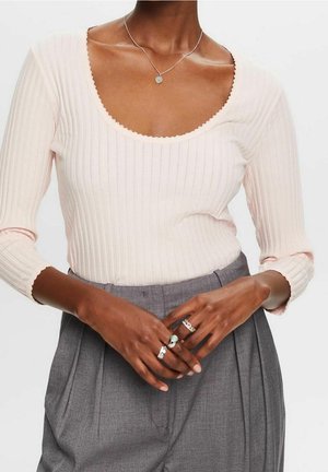 edc by Esprit, T-shirt à manches longues - light red