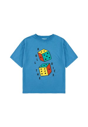 ROLL THE DICE UNISEX - Print T-shirt - blue