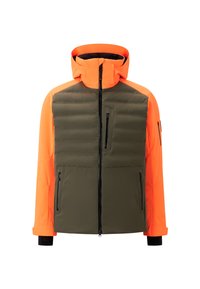 Bogner Fire Ice IVO Snowboard jacket oliv-grün neon-orange