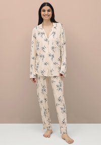 Ellos Collection MADELYN SET - Pyžamová sada - beige