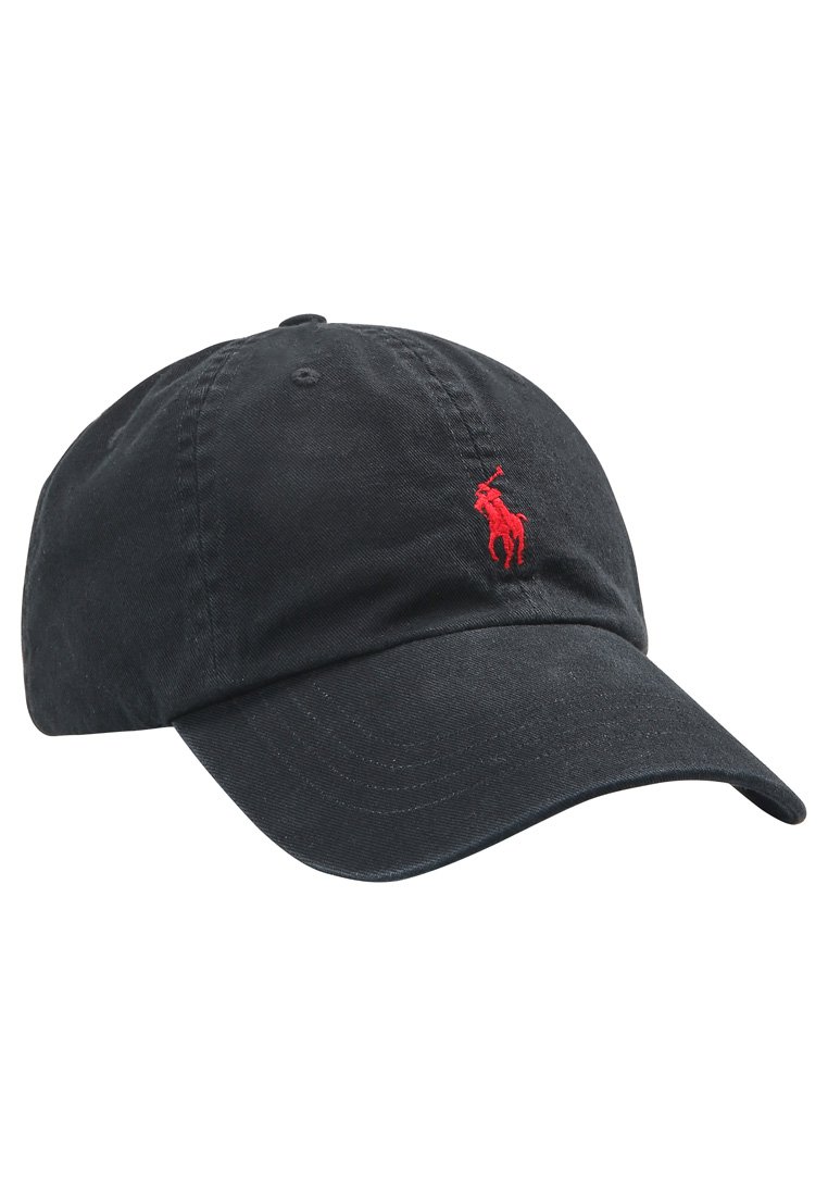 Polo Ralph Lauren COTTON CHINO BASEBALL CAP - Cap - black/black denim -