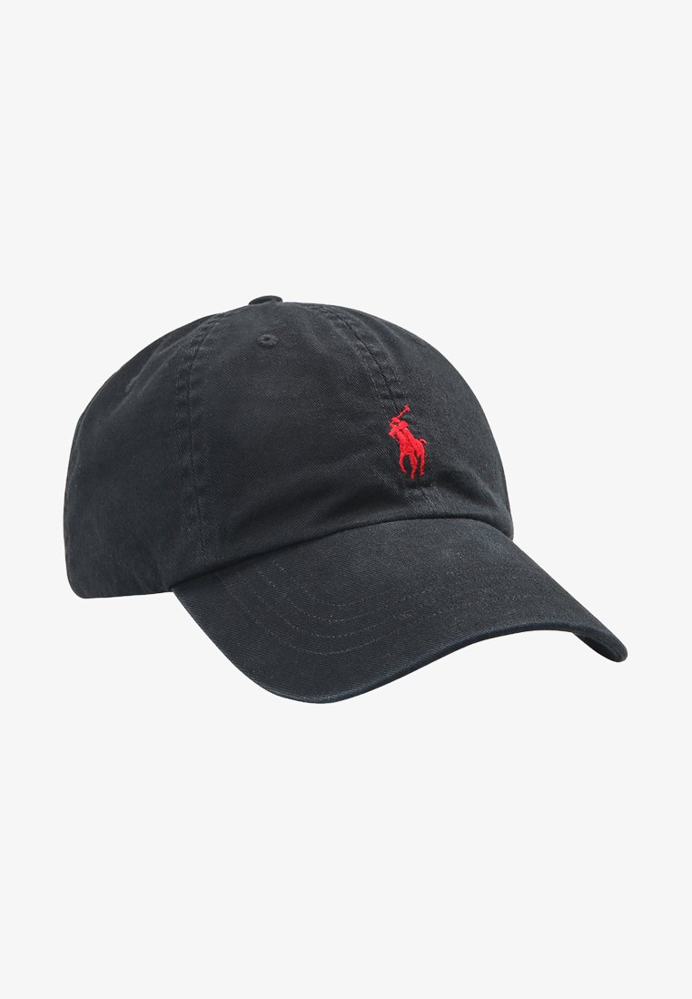 Polo Ralph Lauren COTTON CHINO BASEBALL CAP - Pet - black/zwart  denim/blackdenim - Zalando.nl pet ralph lauren heren