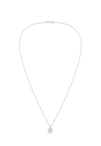 Elli SPARKLING COIN NECKLACE - Halskæder - silberfarben
