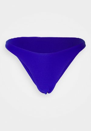 SOLIDS CHEEKY HIGH LEG - Bikini bottoms - sapphire blue