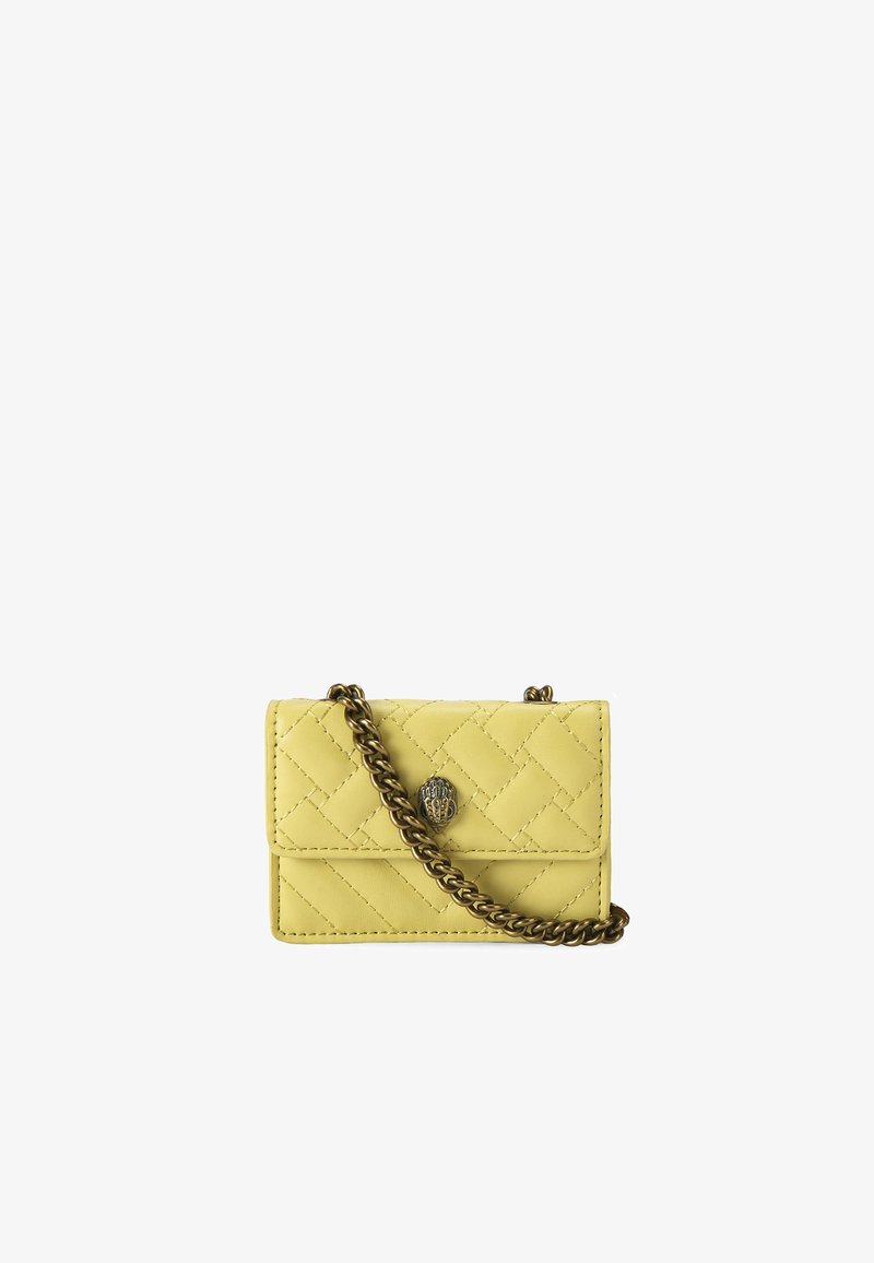 Kurt Geiger London MICRO KENSINGTON - Sac bandoulière - yellow