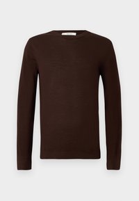 SLHTRAY CREW NECK - Pulover - demitasse