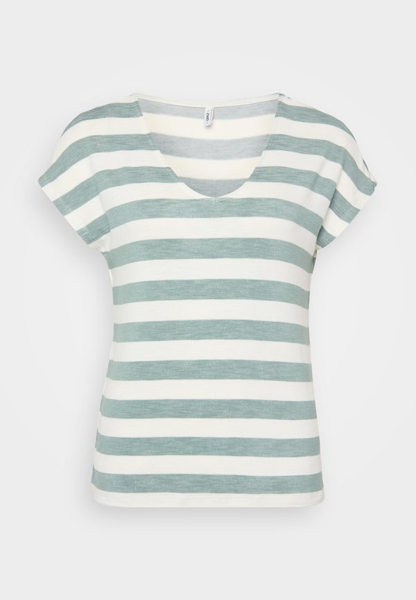 ONLLIRA LIFE V NECK  - Print T-shirt4