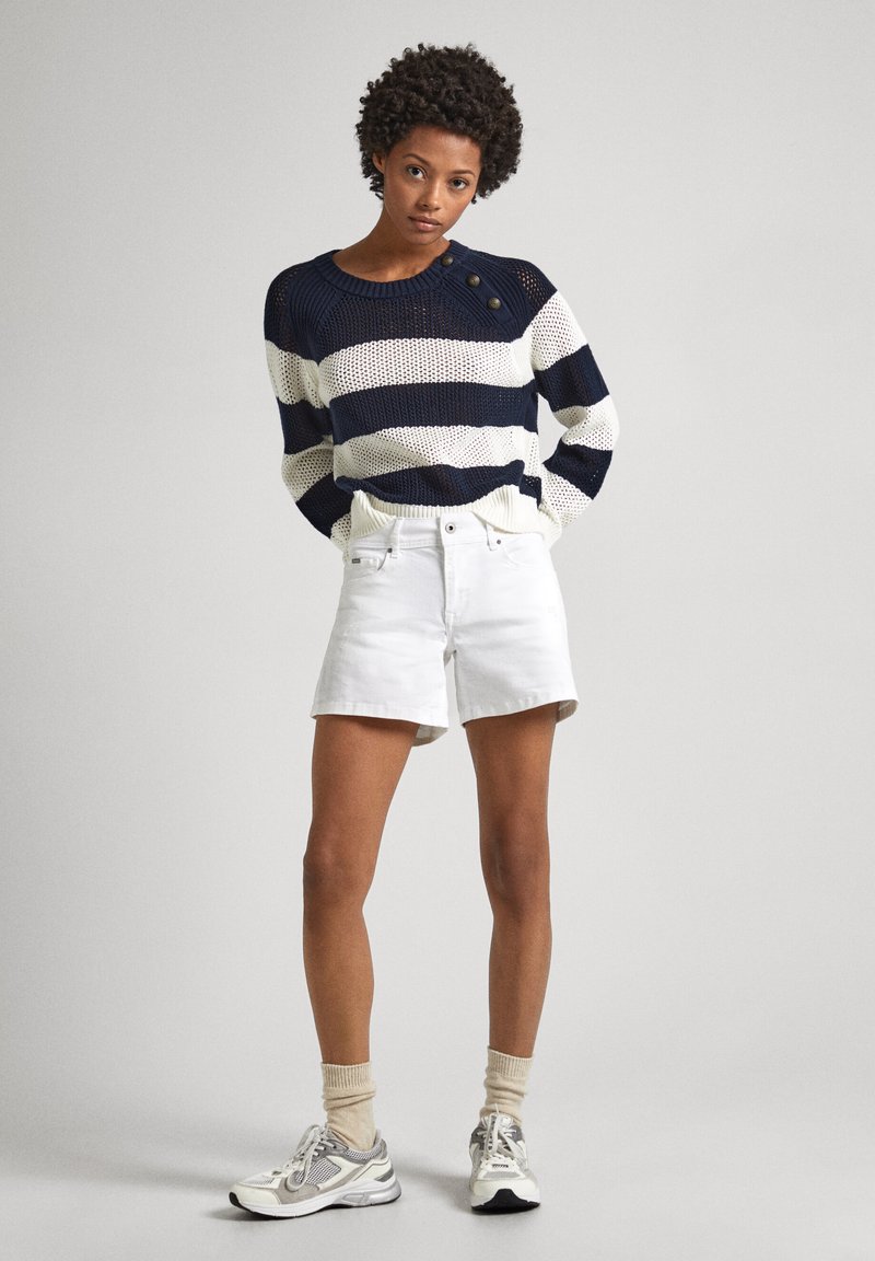 Pepe Jeans Jeansshort crème
