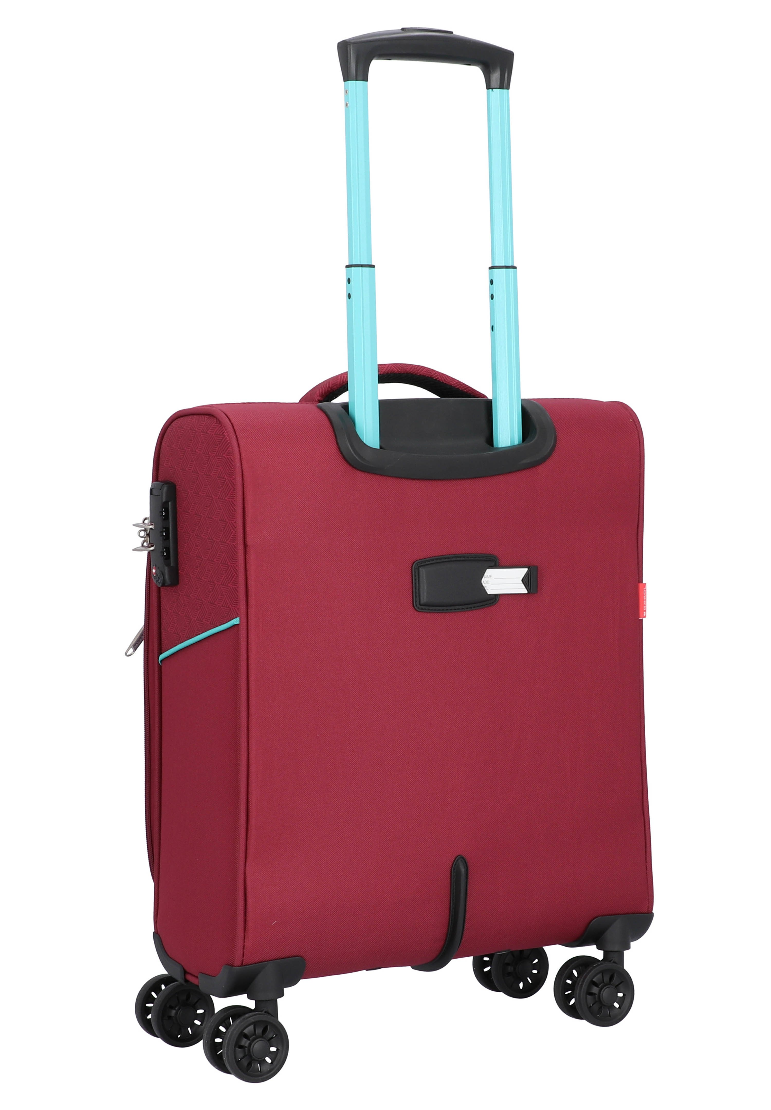 Gabol GIRO 4-ROLLEN KABINENTROLLEY - Bagaglio a mano - bordeaux/rosso -  Zalando.it