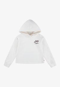 Levi's® MEET AND GREET WESTERN - Sweat à capuche - gardenia