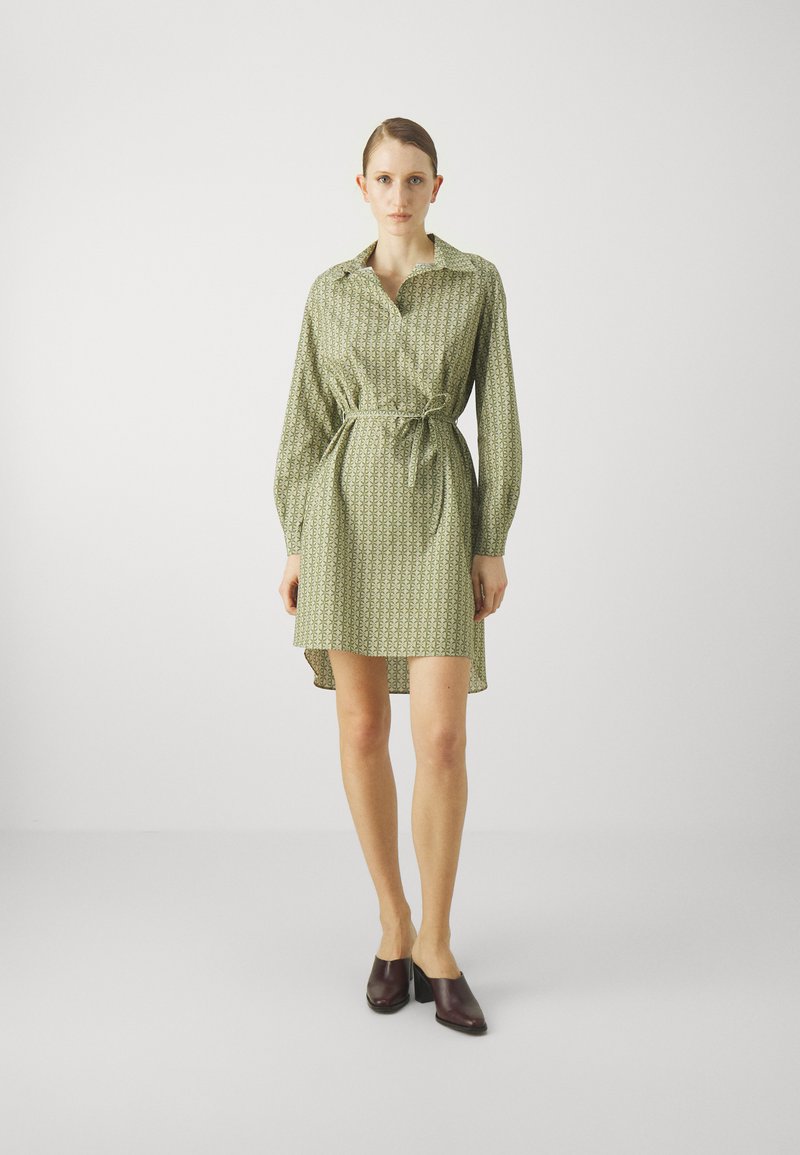 claudie pierlot green dress Custom Made Backless V-Neck Fishtail Floor-Length Bridesmaid Dress main image 0