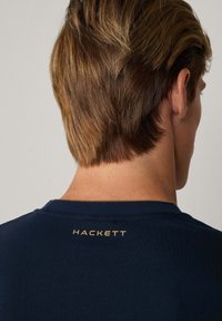 Hackett London ROYAL TIPPED TEE - Camiseta estampada - navy