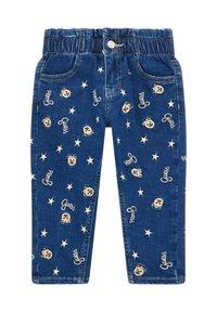 Guess STICKEREI - Vaqueros slim fit - blau