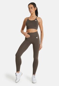 SQUATPROOF CORE SEAMLESS - Tajice-hlače - coffee
