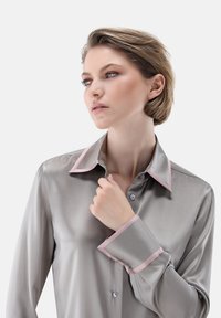 van Laack Button-down blouse - grey