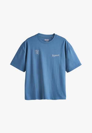 Next, T-shirts print - blue picasso