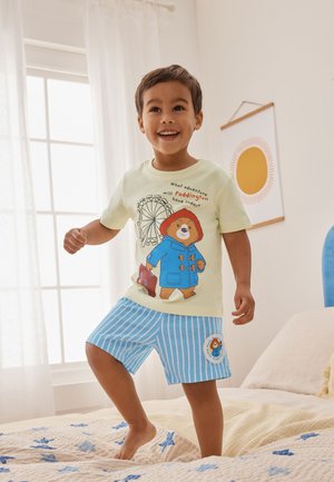 Next, REGULAR FIT - SINGLE PADDINGTON SET - Nattøj sæt - blue/yellow