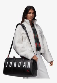 Jordan JUMPMAN DUFFLE UNISEX - Treningsbag - black/white