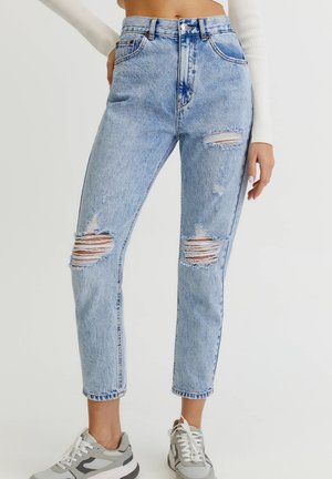 Relaxed fit jeans - light blue