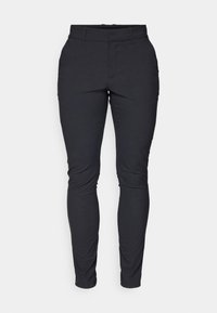 ILLUSION PANTS - Hlače - black