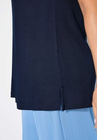 Ulla Popken SQUARE NECK  TANK - Top - marine