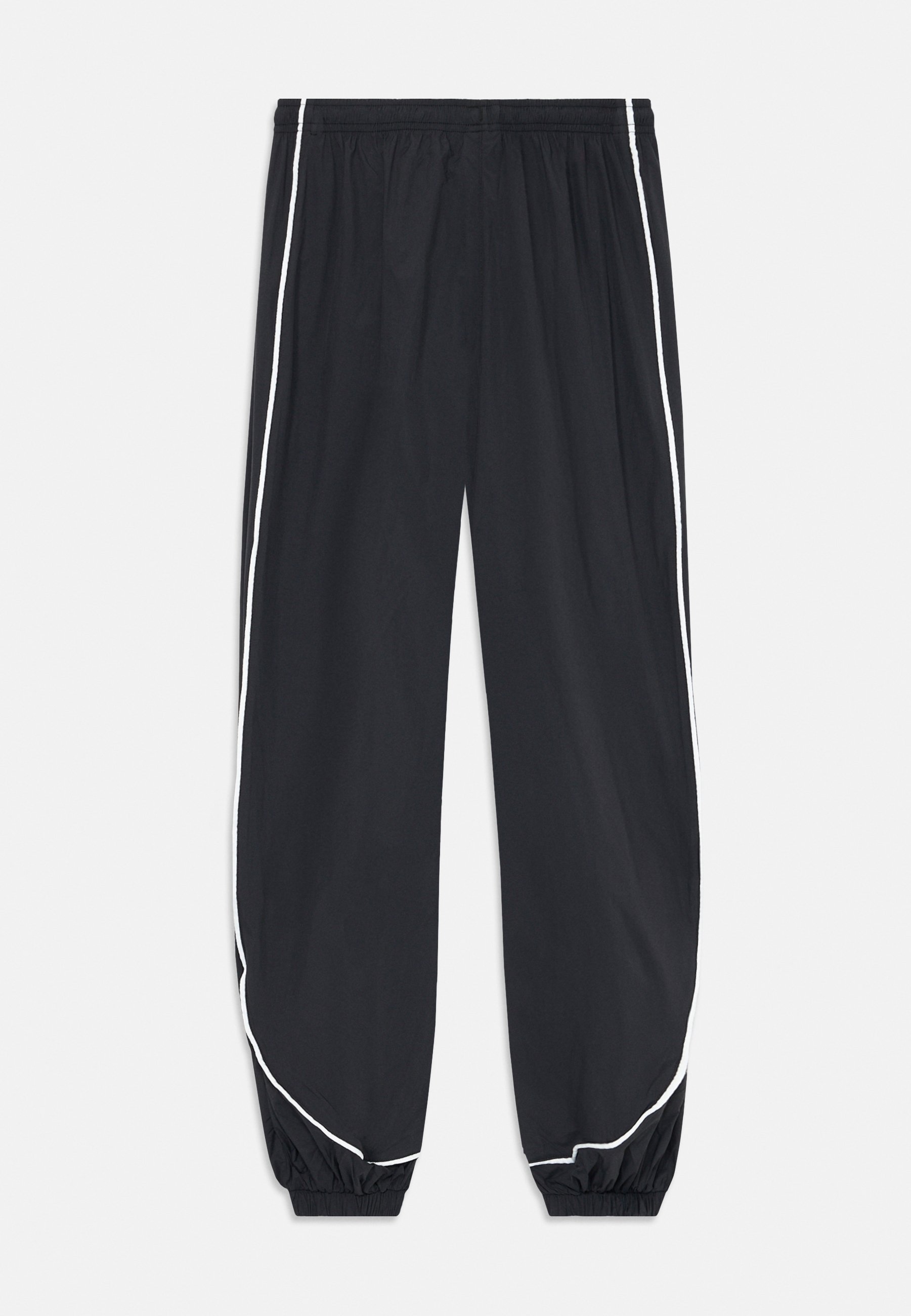 nike white swoosh track pants