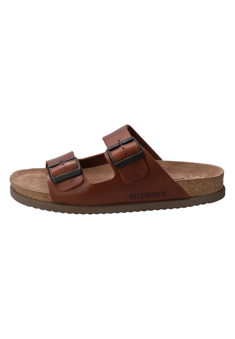 Mephisto Mules - chestnut
