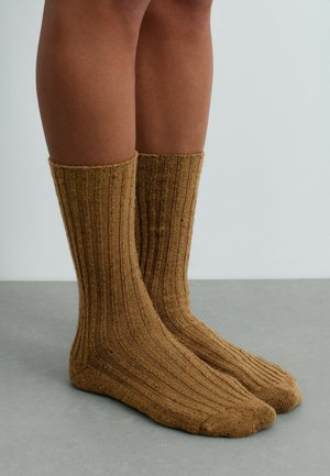 OYSHO, 2 PACK - Chaussettes - ochre