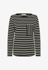 Seleccionado, black whisper white stripe