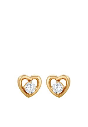 SET BASIC HEART - Øreringe - gold-coloured