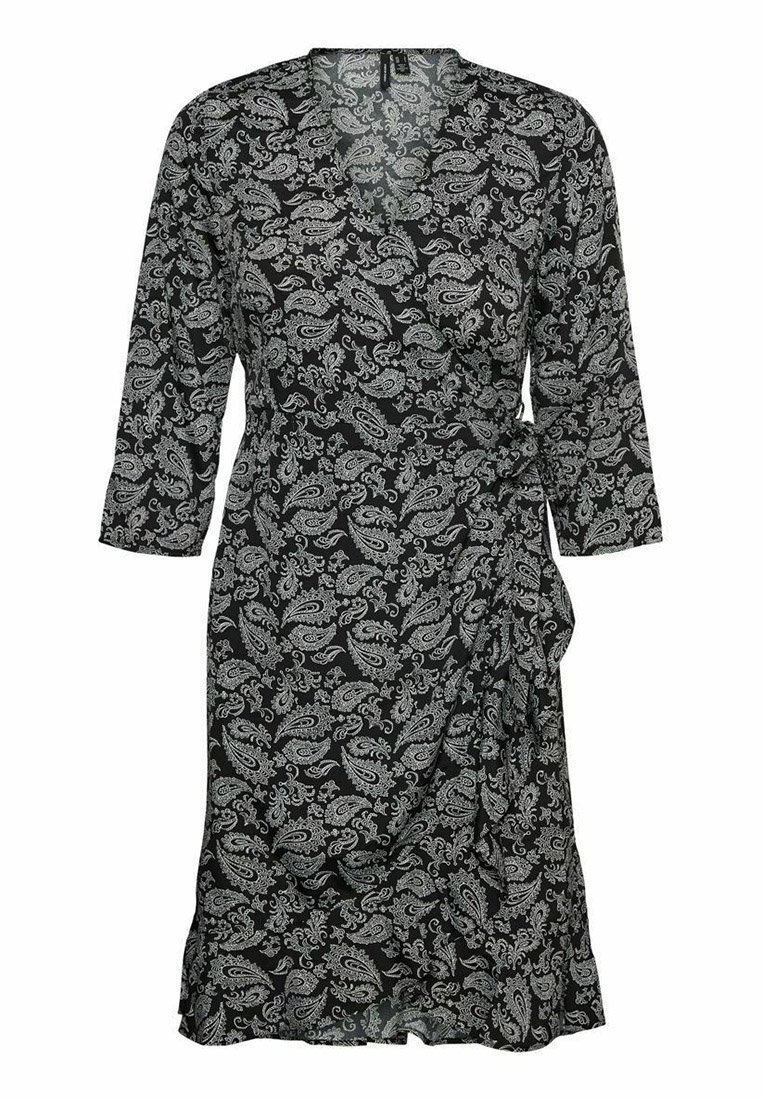 Vero Moda Jurk gemêleerd zwart Vero Moda Jurk gemêleerd zwart